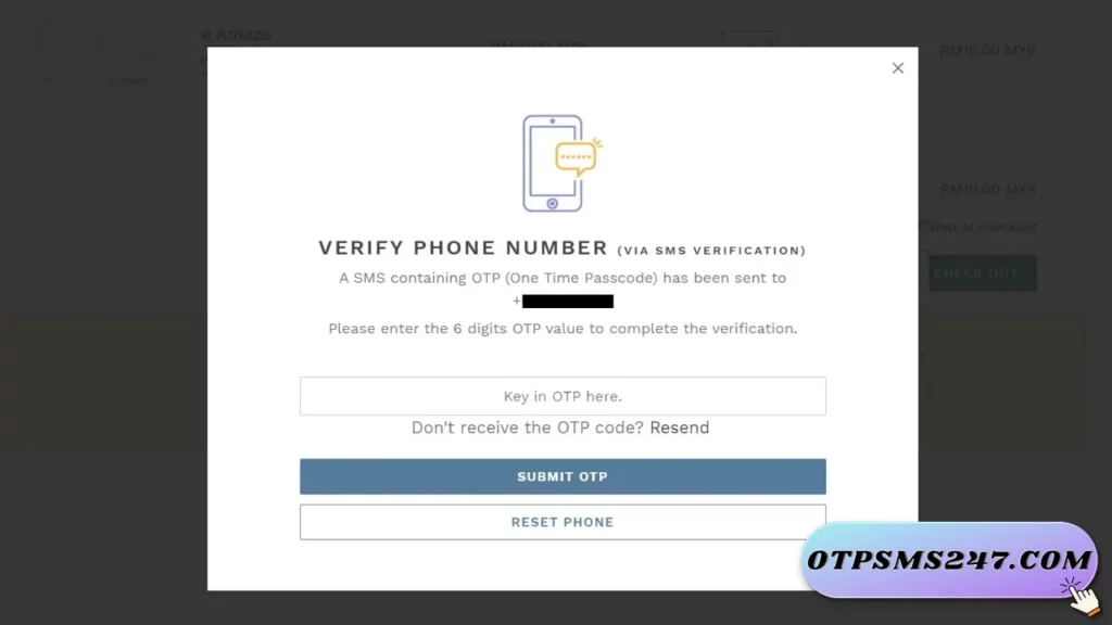 OTPSMS247 review SMS Verify la gi 12